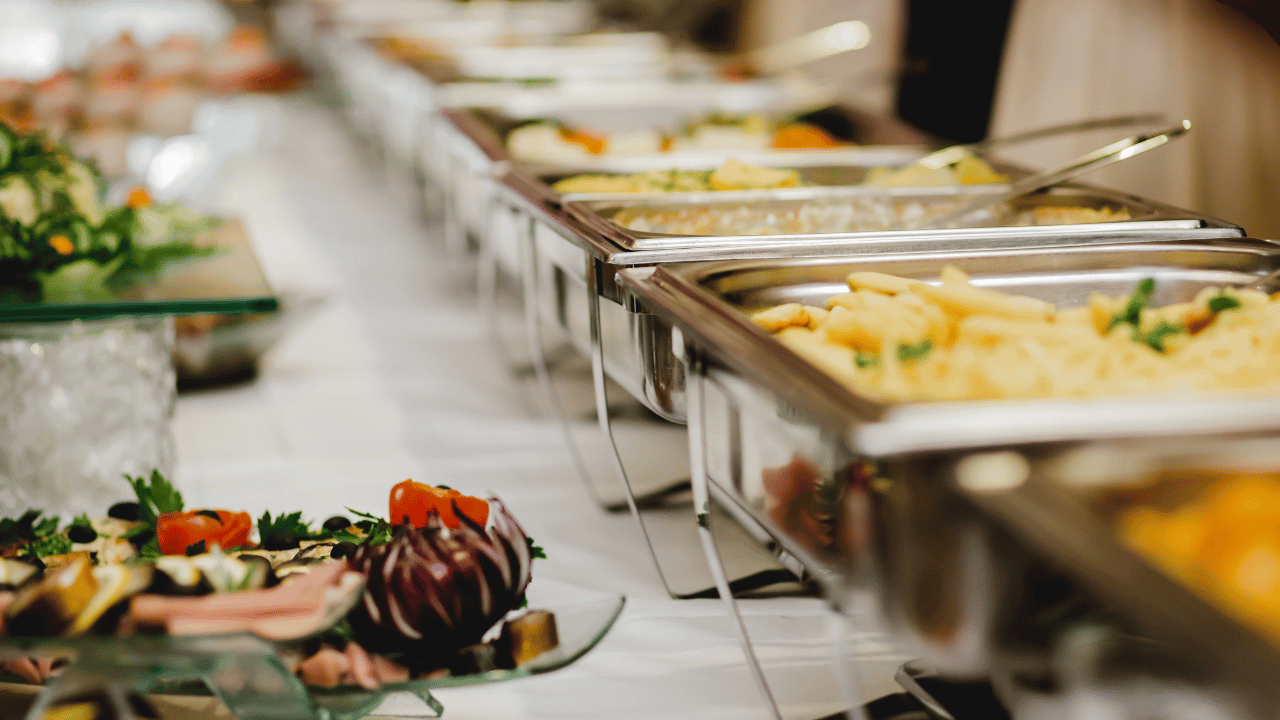 Recommended Menu for Catering for 50 People