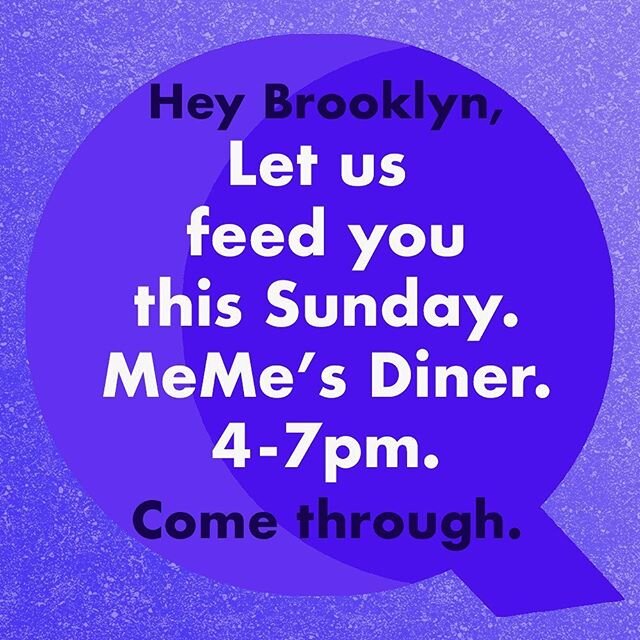 Saying that these days are heavy is an understatement. Check-ins are not enough but here we are reaching out and loving you right now. This Sunday, in Brooklyn, we want to feed you. To nourish your bodies and your spirits. We&rsquo;ll be sharing soup