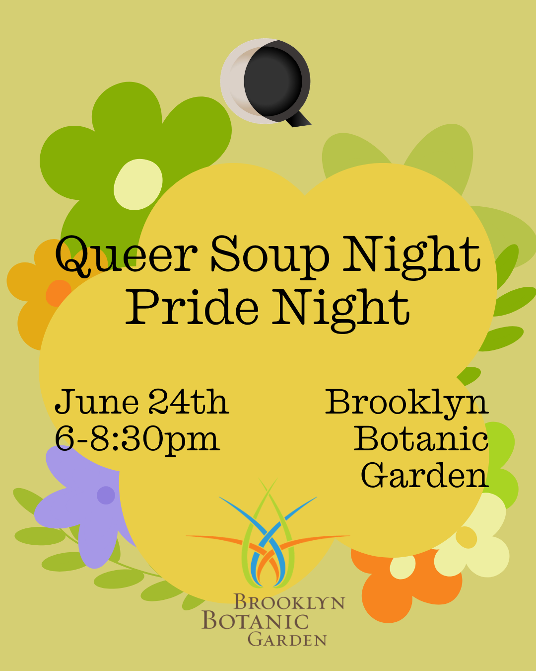 Pride at Brooklyn Botanic Garden with QSN Brooklyn 