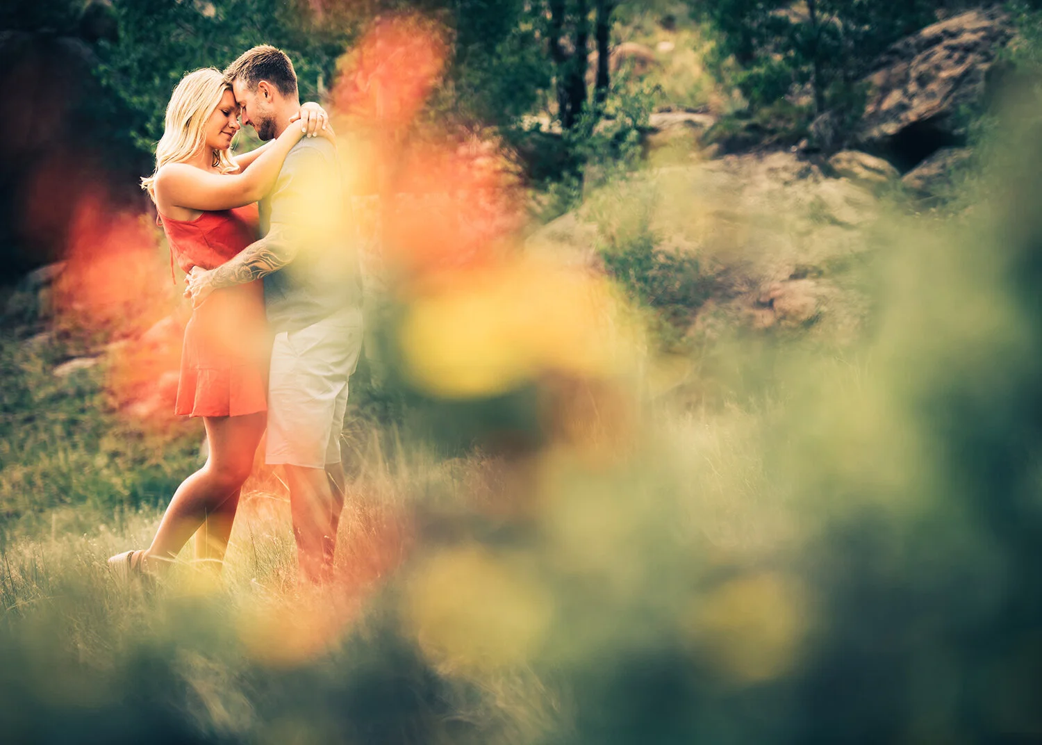 Zach + Karah - Colorado Engagement Photos