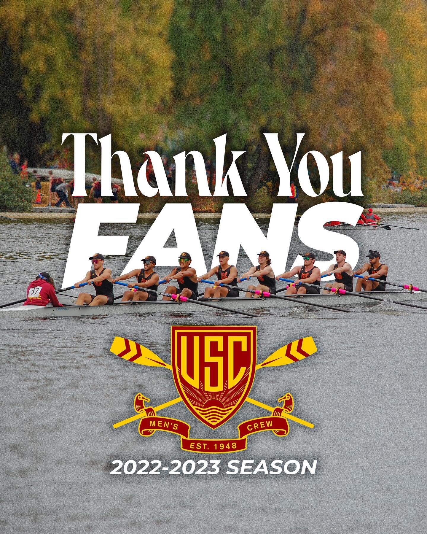 As our 2022-2023 Season comes to an end we would like to thank everyone who supported the team! We would not be here without the amazing alumni and fans who inspire us each and every day.
#row #crew #usc #fighton✌️