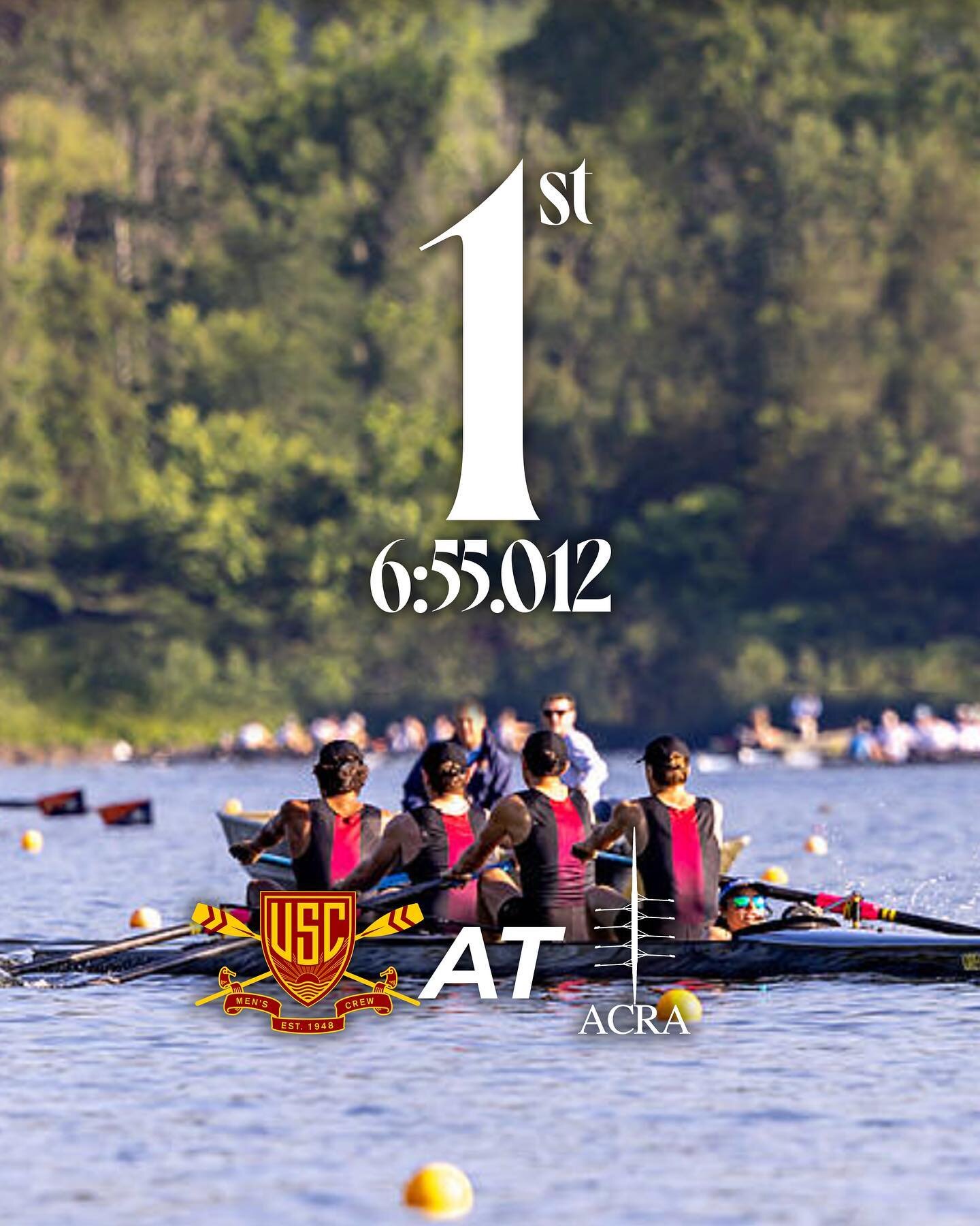 That wraps up Saturday, todays headline is the Varsity 4+ advancing to the ‼️GRAND FINAL‼️ #row #crew #usc #fighton✌️ #acra