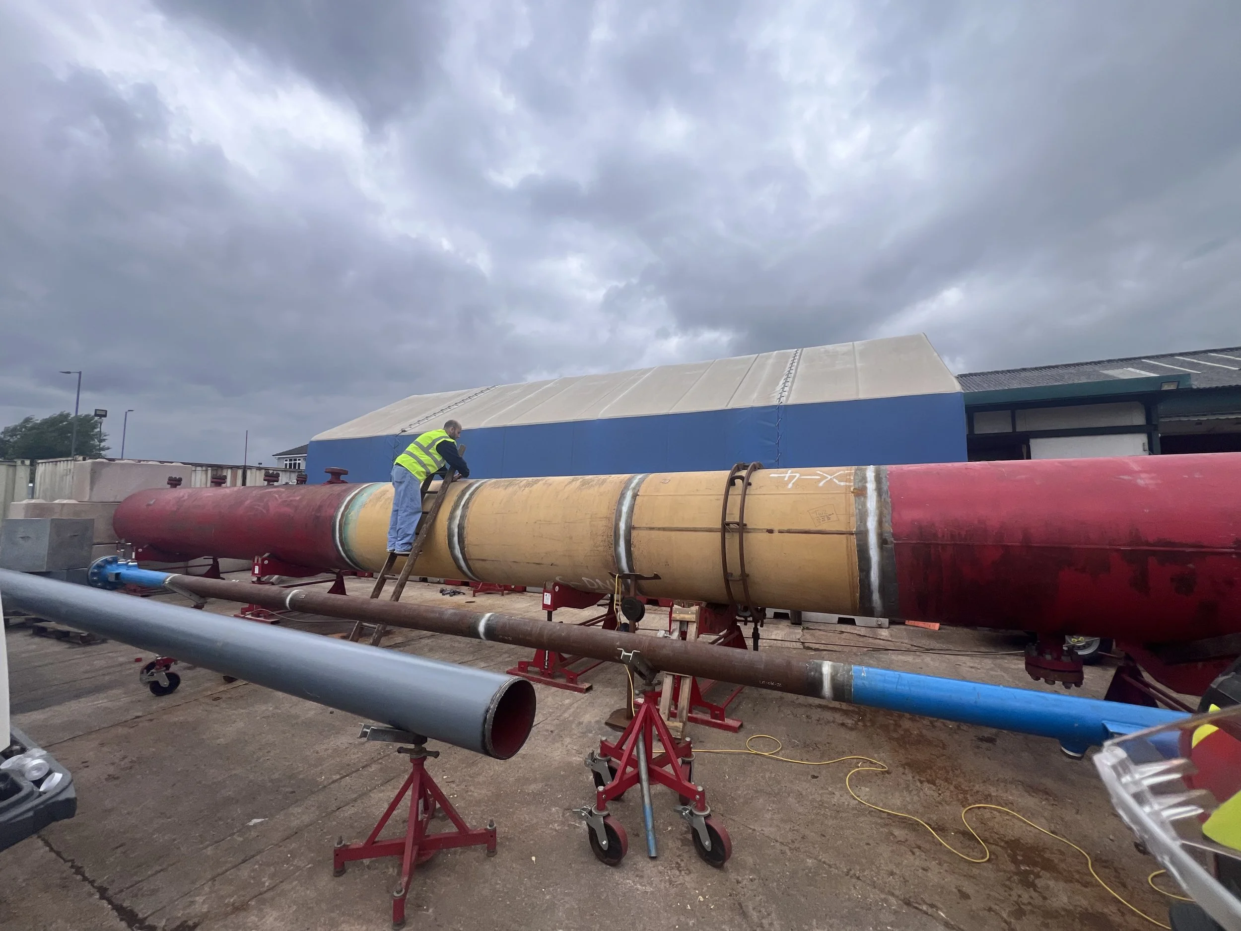 Hydrotesting Milestone Reached in Weld Residual Stress Programme