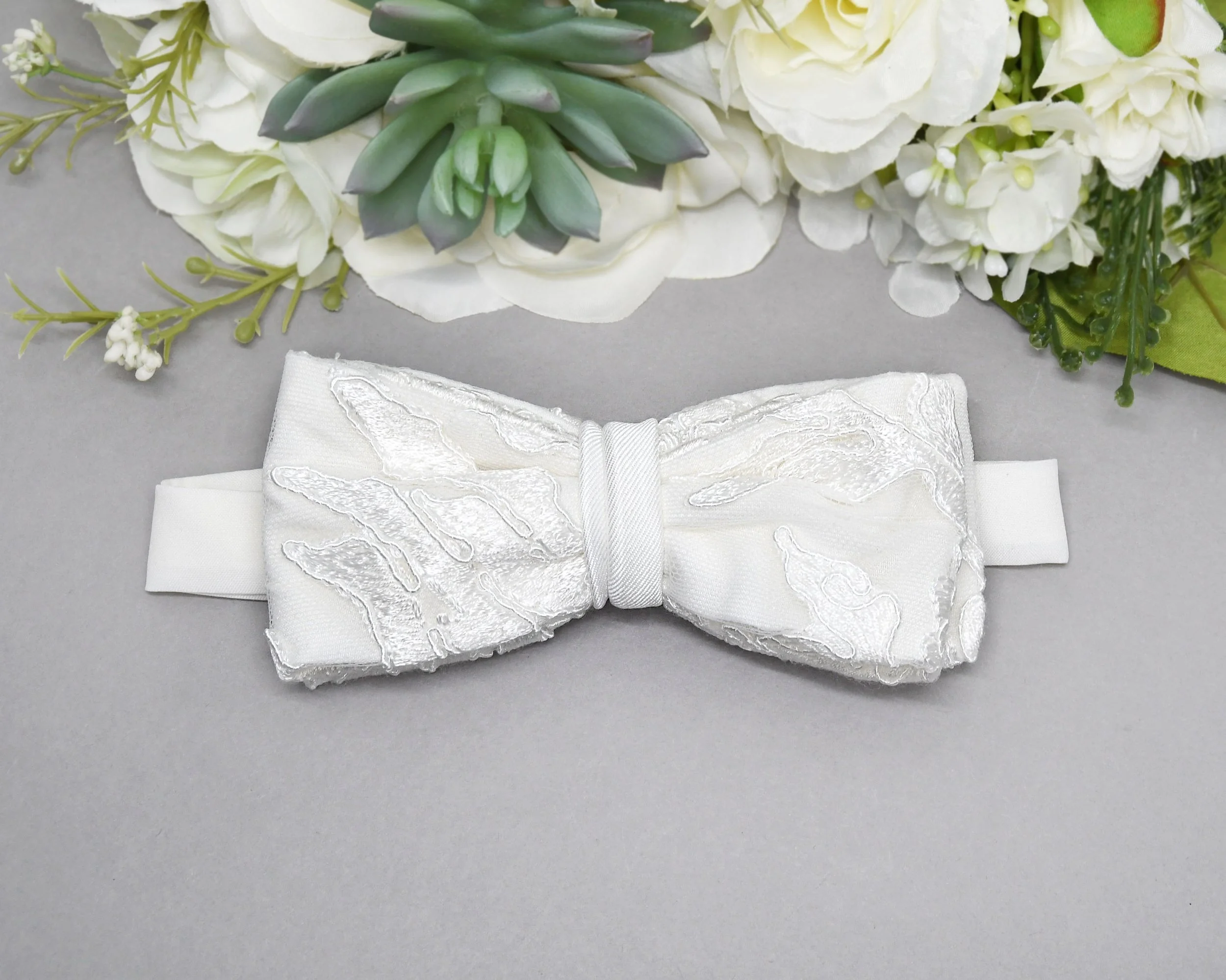 Custom Bow Tie from Your Wedding Dress