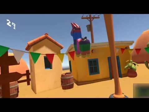 Piñata Party - Two Bit Circus ( VR Game Design )