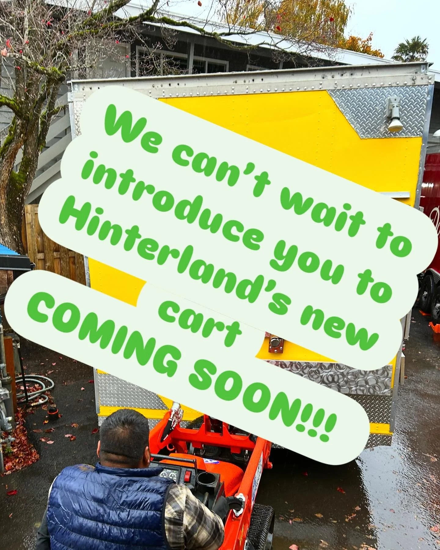 We have a new cart at the pod, details coming soon!! We&rsquo;re thrilled to have a full line up of delicious food to share with all of you as we move into the winter. The duo behind this cart are working hard to open soon &hellip; and we think you&r