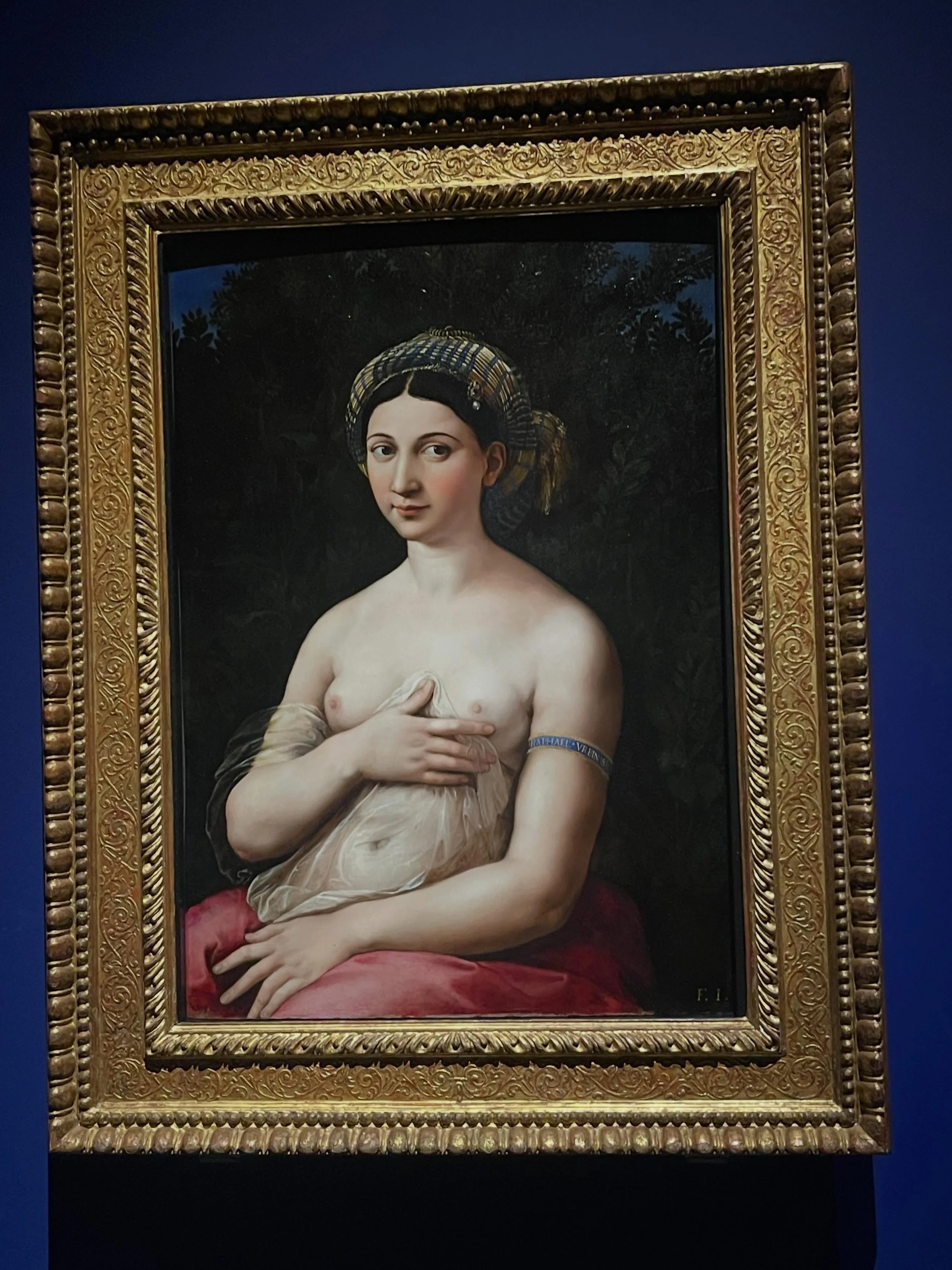 La Fornarina(the baker), Raphael&rsquo;s presumed mistress at the @metmuseum