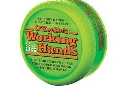 Review - O'Keeffe's Working Hands