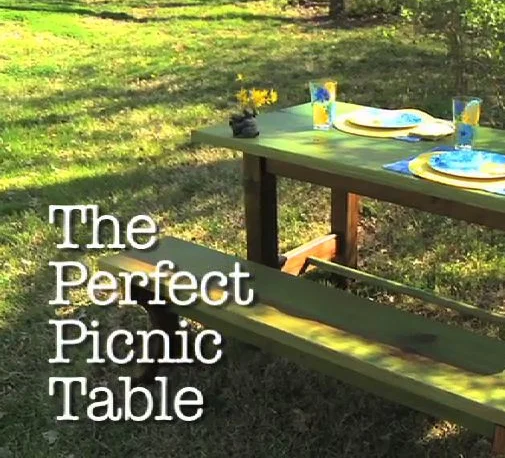 Picnic Table - Shop Project