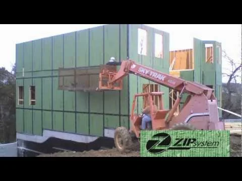 Time Lapse Video of House Being Built Using ZIPSystem