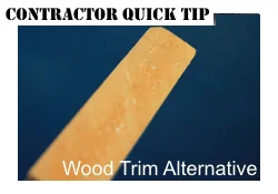 Wood Trim Alternative