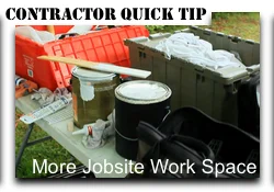 Jobsite Utility Work Table