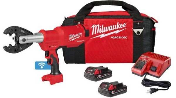 Milwaukee® Announces a 6T Pistol Utility Crimper for Overhead Distribution
