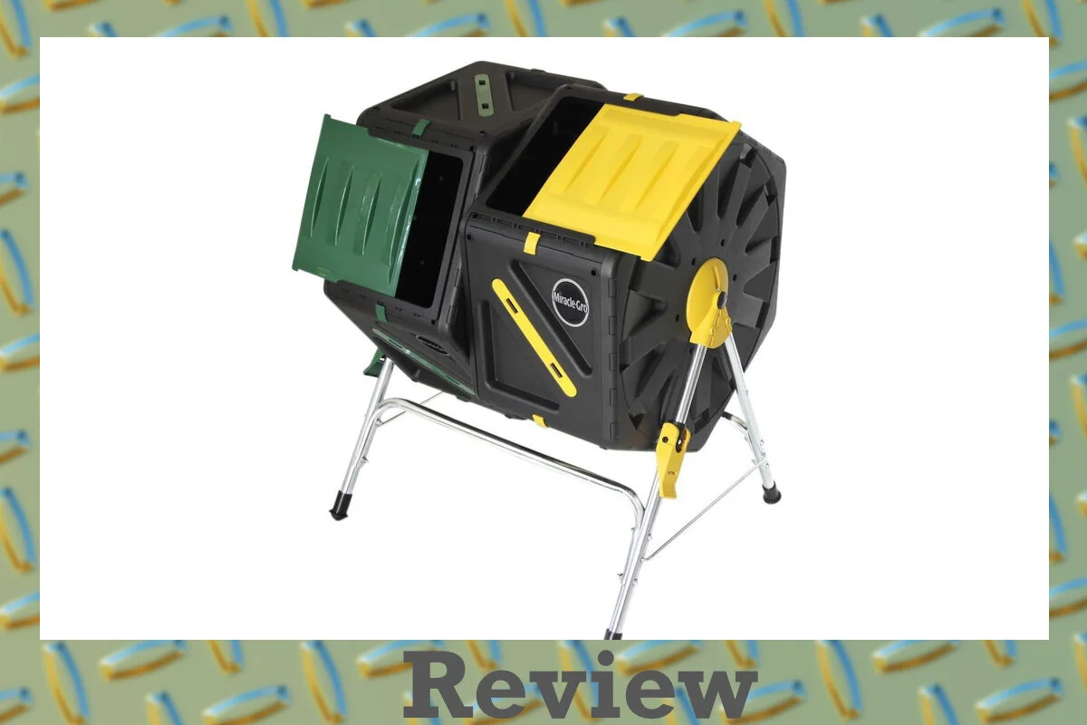 Miracle-Gro Dual Chamber Compost Tumbler - Review