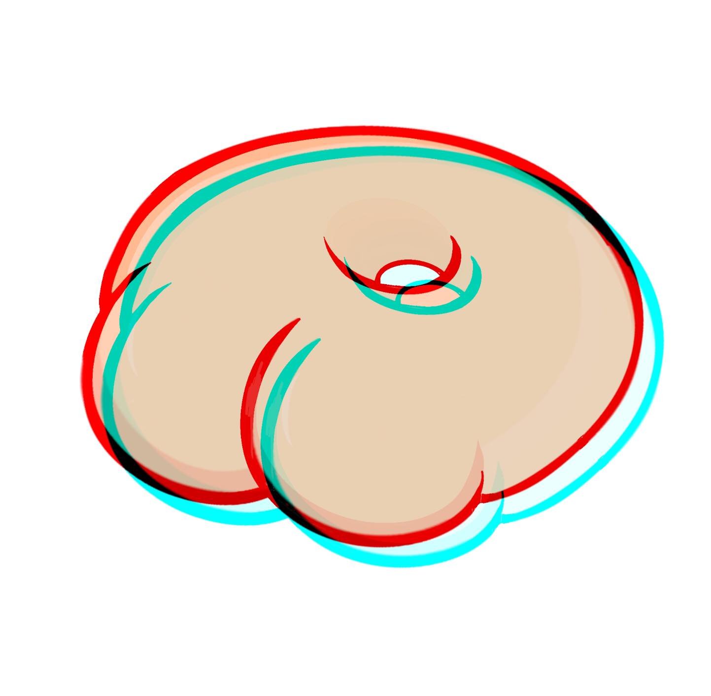 3D Bagel Butt