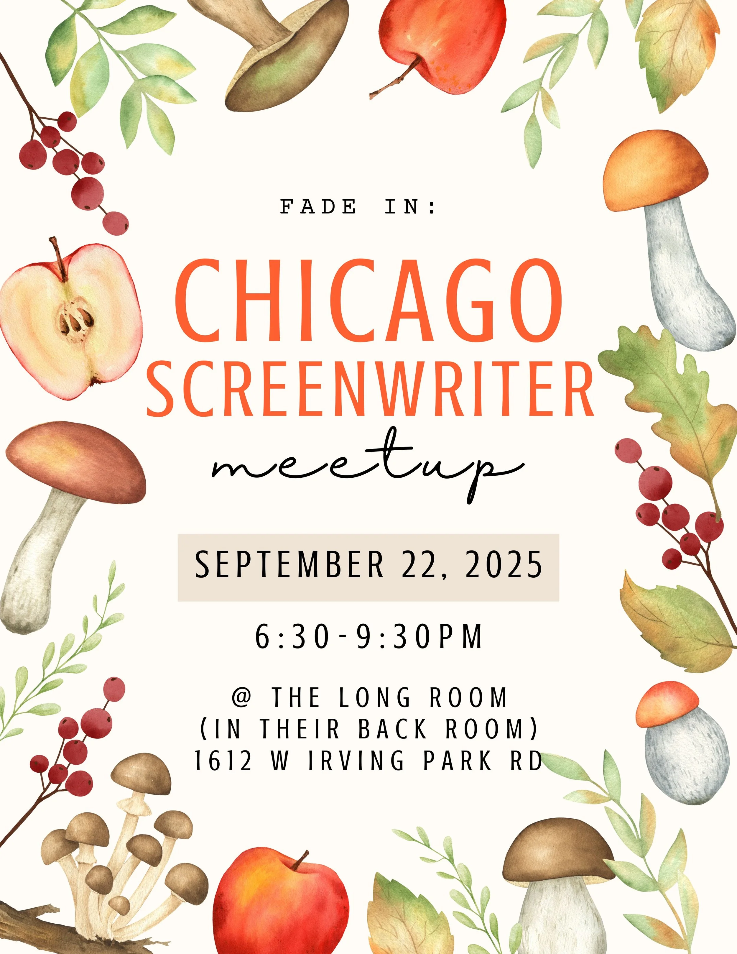 Chicago Screenwriter Meetup