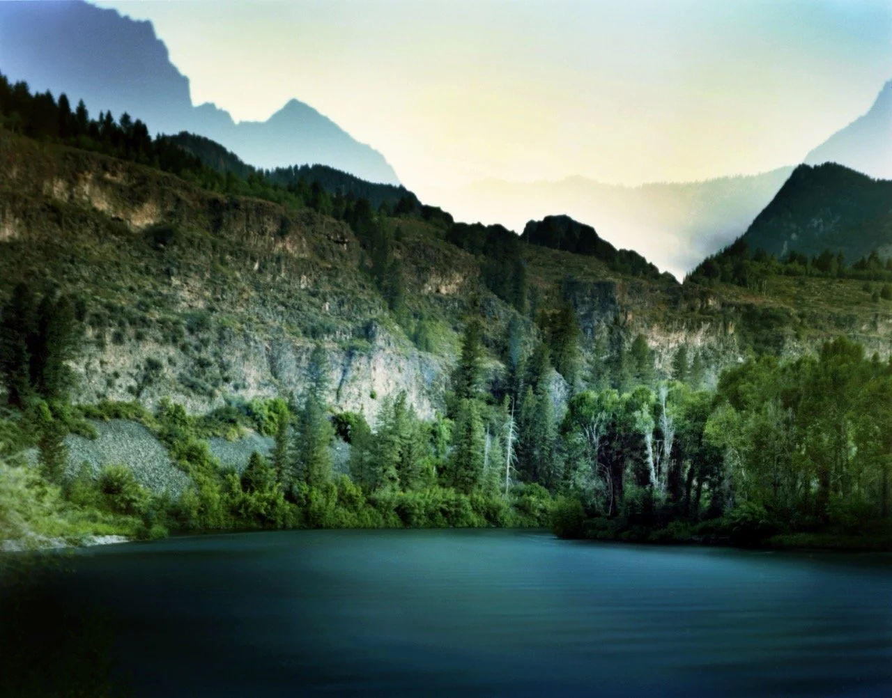 Snake River, South Fork Canyon, Idaho 2025  •  40x50”  • Ed. #1/7 