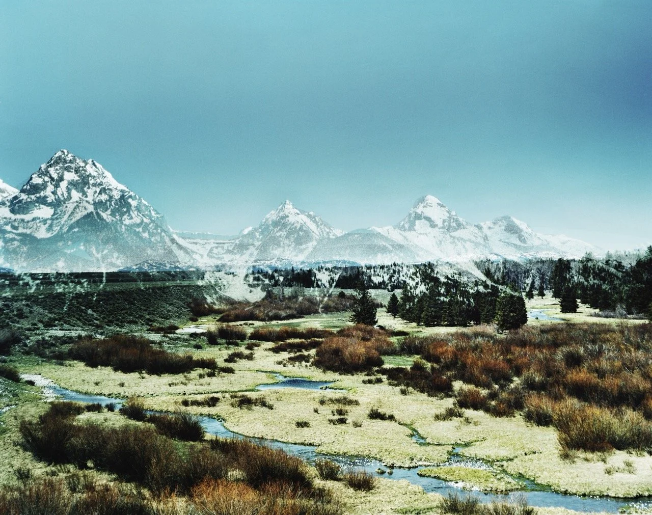 Blacktail Ponds of the Snake River, Grand Teton National Park Wyoming 2021 • 40x50” • Ed. #4/7 