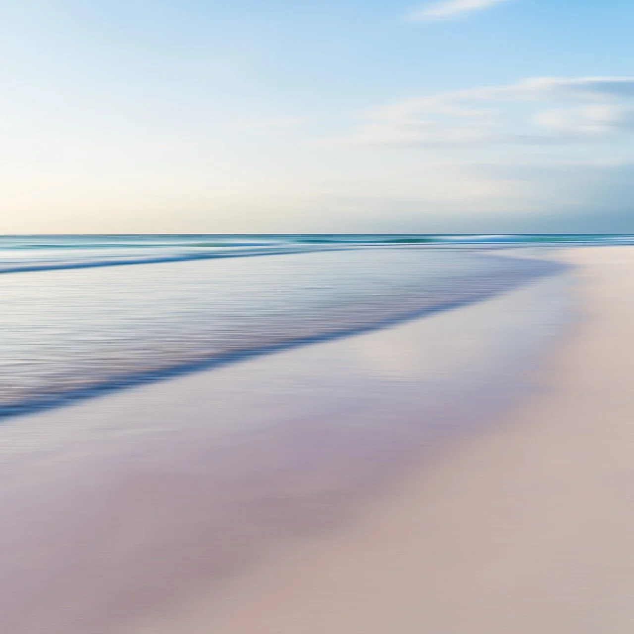 “Pink Sands, Harbour Island” • 40x40” • Dye Sublimation on Aluminum