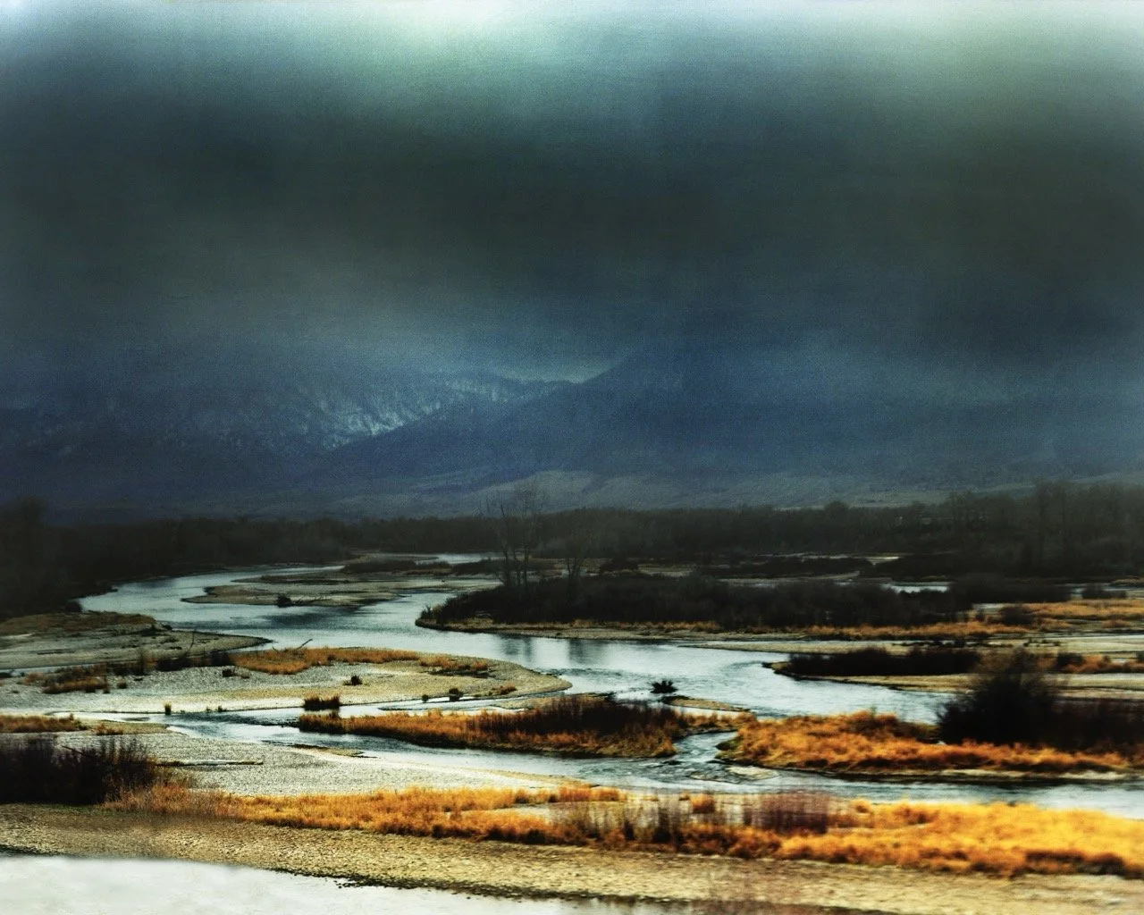 Snake River, Swan Valley, 2021 • 40x50” • Ed. #5/7 