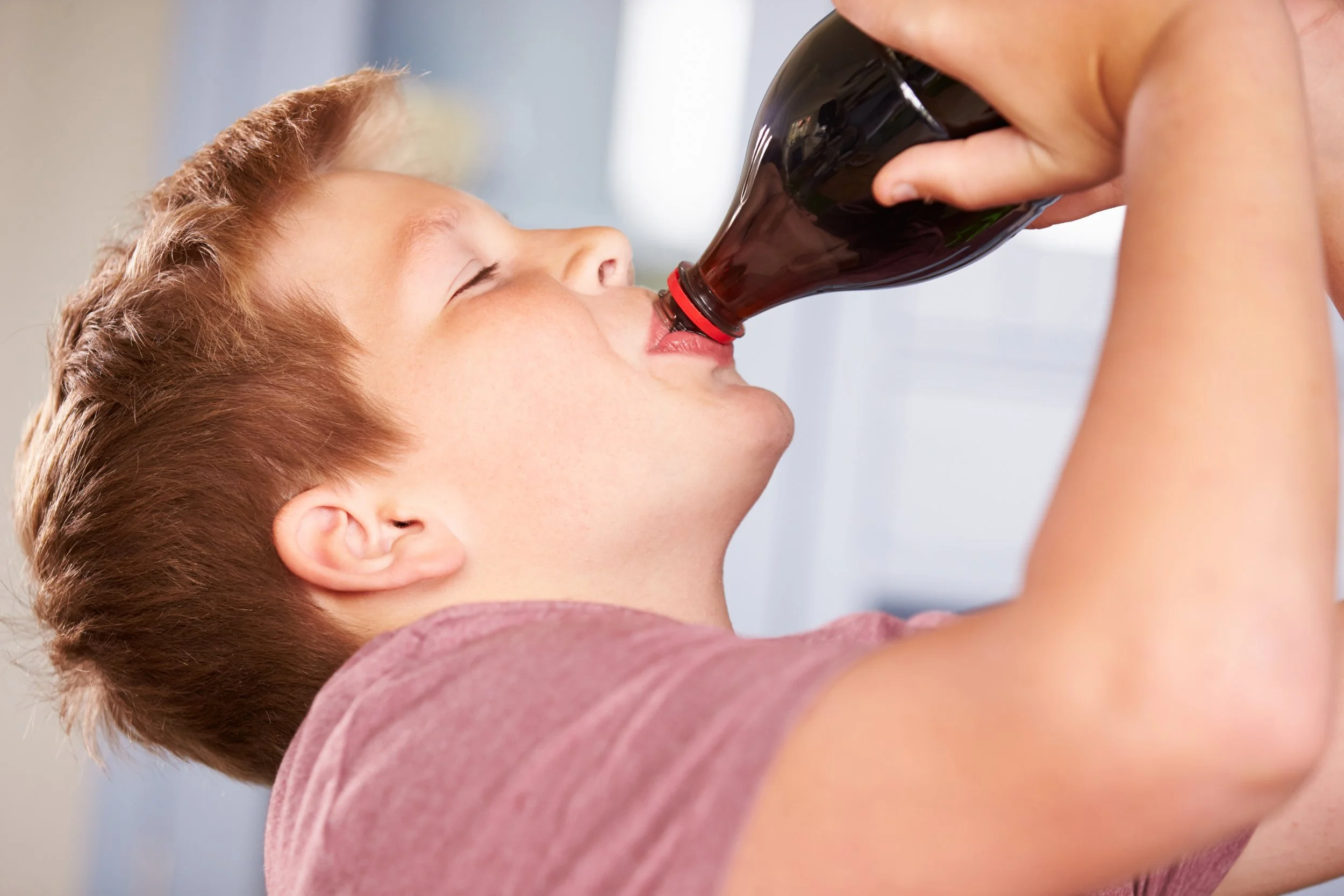 Why does the kid need a coke?