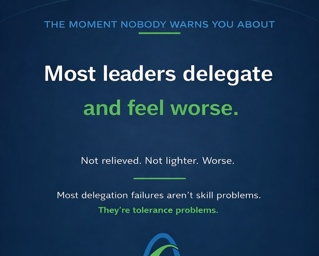 Why Delegation Fails: The Psychological Reason Leaders Can't Let Go
