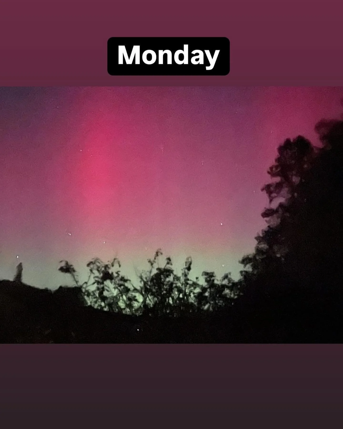 #northernlights #auroraborealis #connecticut