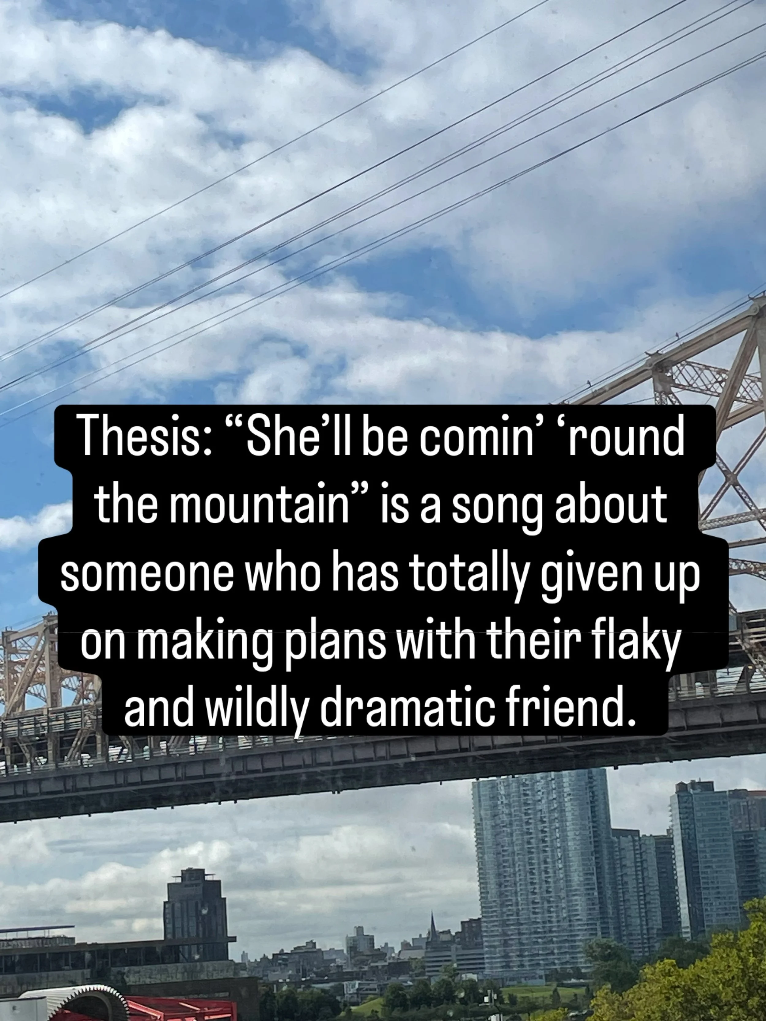 #shellbecominroundthemountain #whateverDarleneWeSaid730