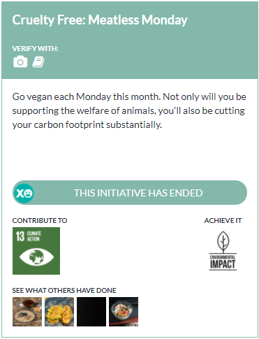 Meatless Monday Challenge