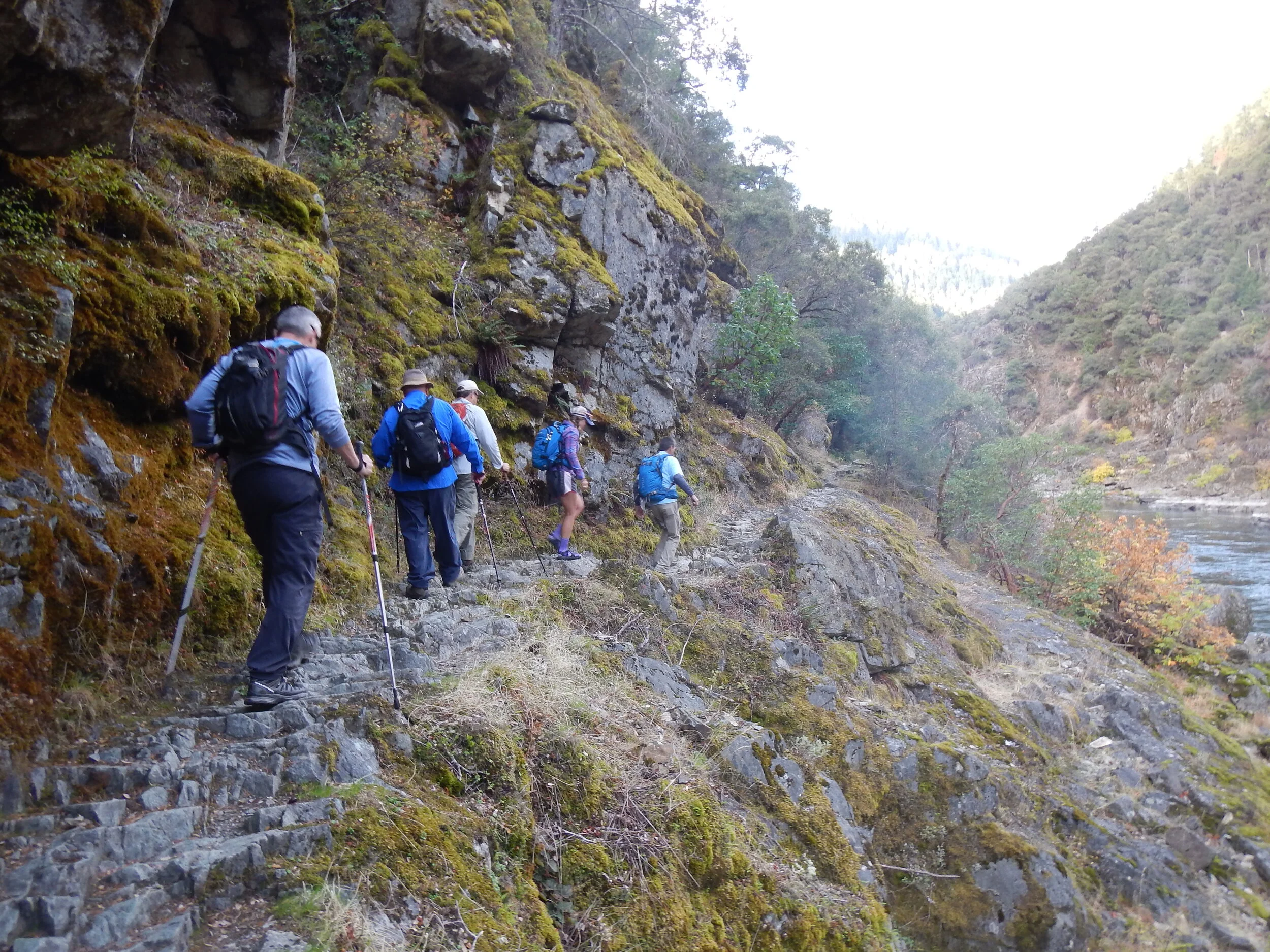 rogue river_hiking trail_group_back view.JPG