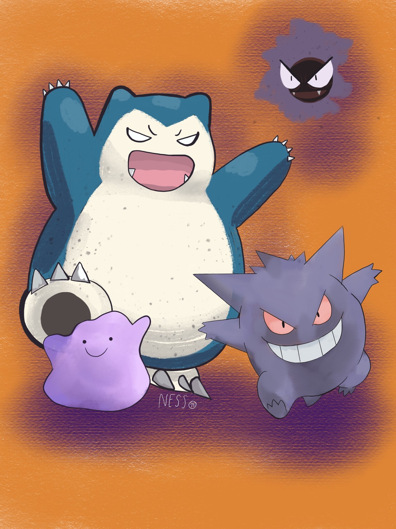 Pokémon Commission, 2019.