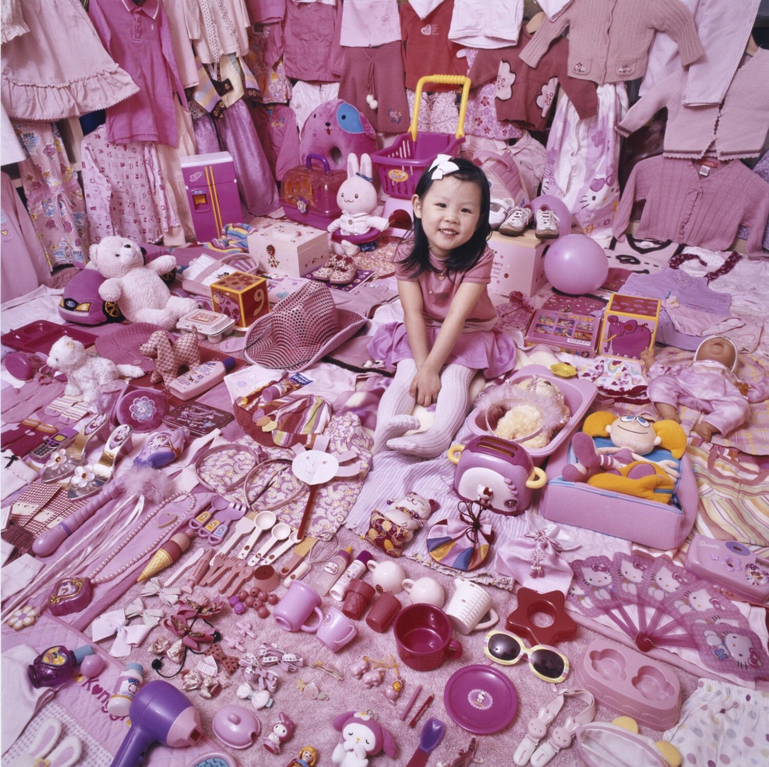 JeongMee Yoon, "Seohyun and Her Pink Things"