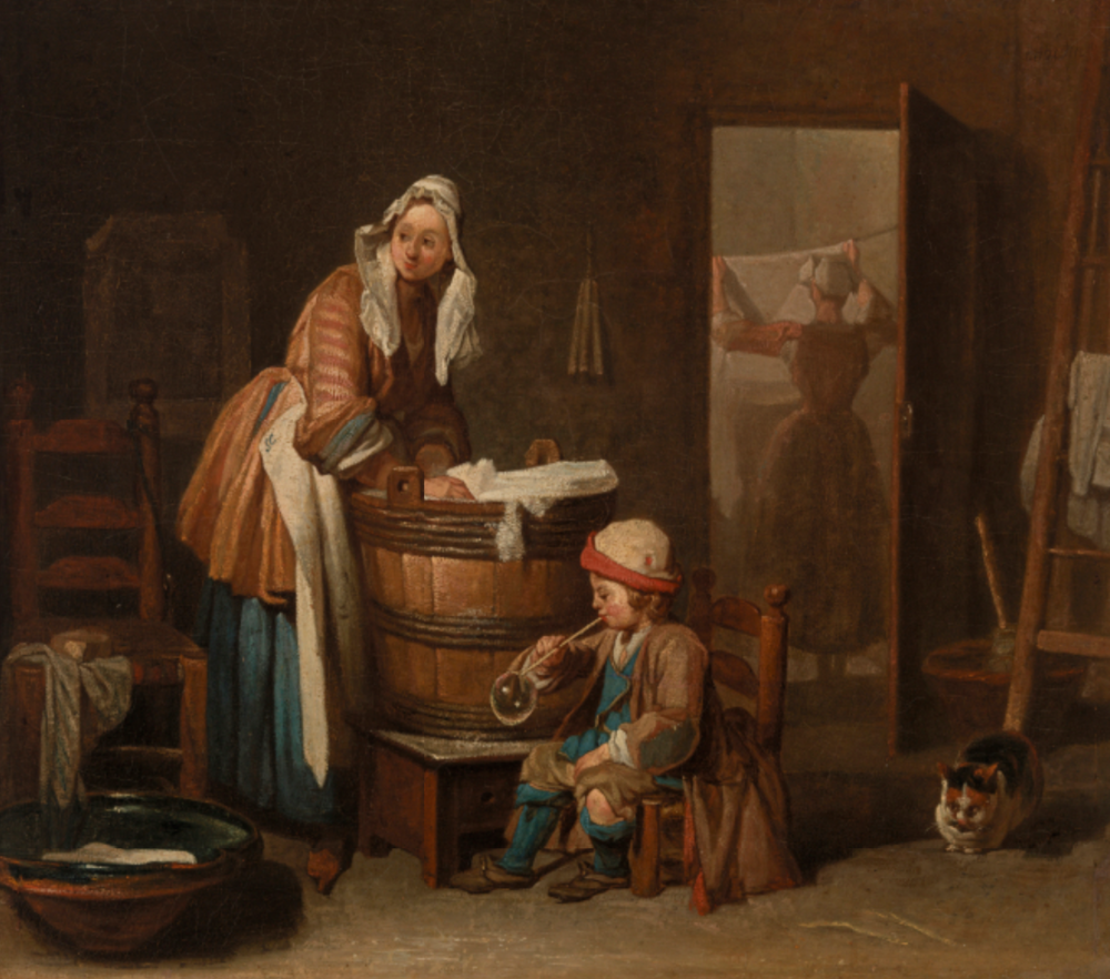 Chardin, The Washerwoman, 1732–1740.
