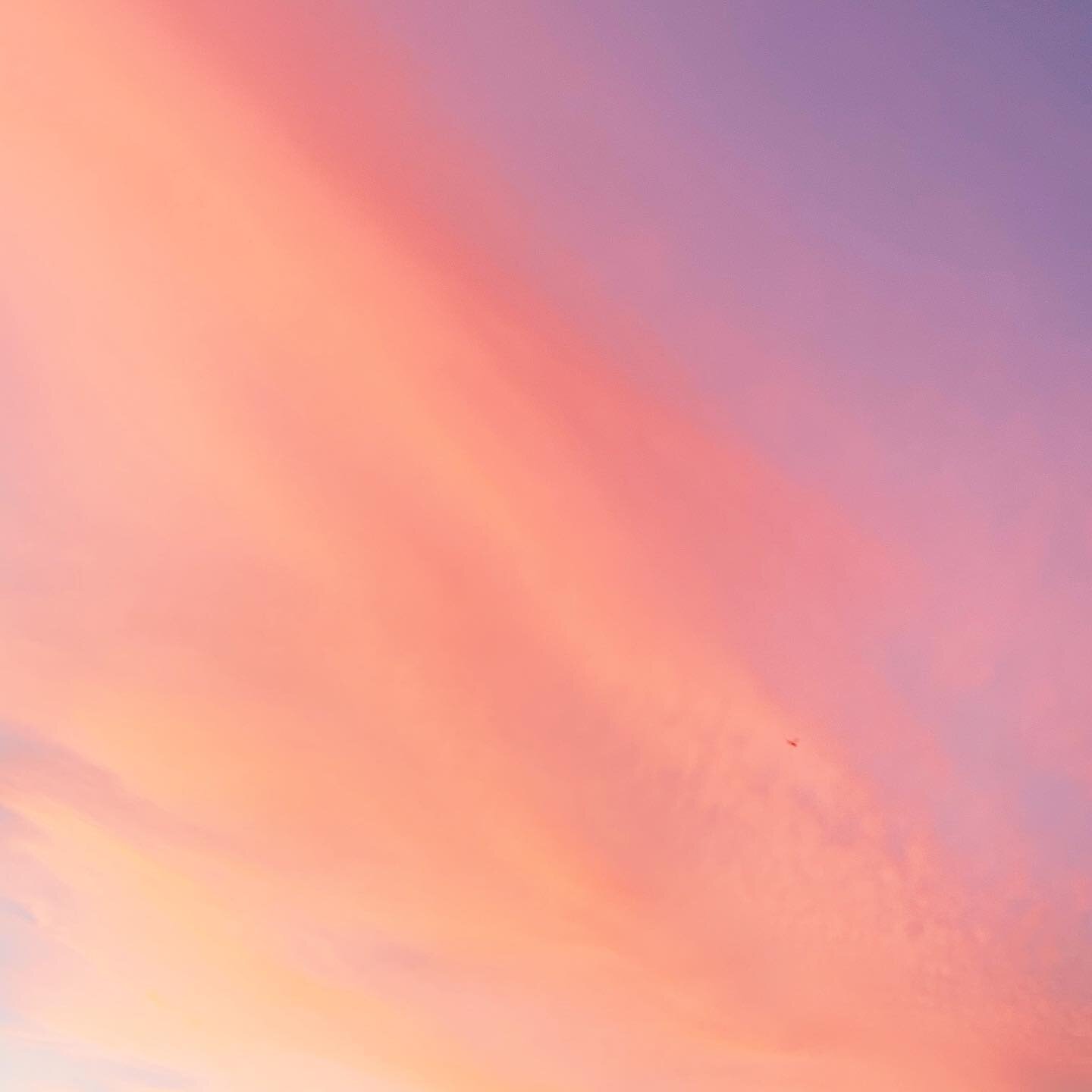 tonight&rsquo;s adventure ended with this unreal sky 🌸