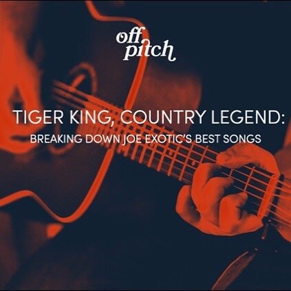 New article for those of you craving more Tiger King content. Link in bio!

#listentothis #musicblog #offpitch #tigerking #joeexotic #countrymusic #netflix #docuseries