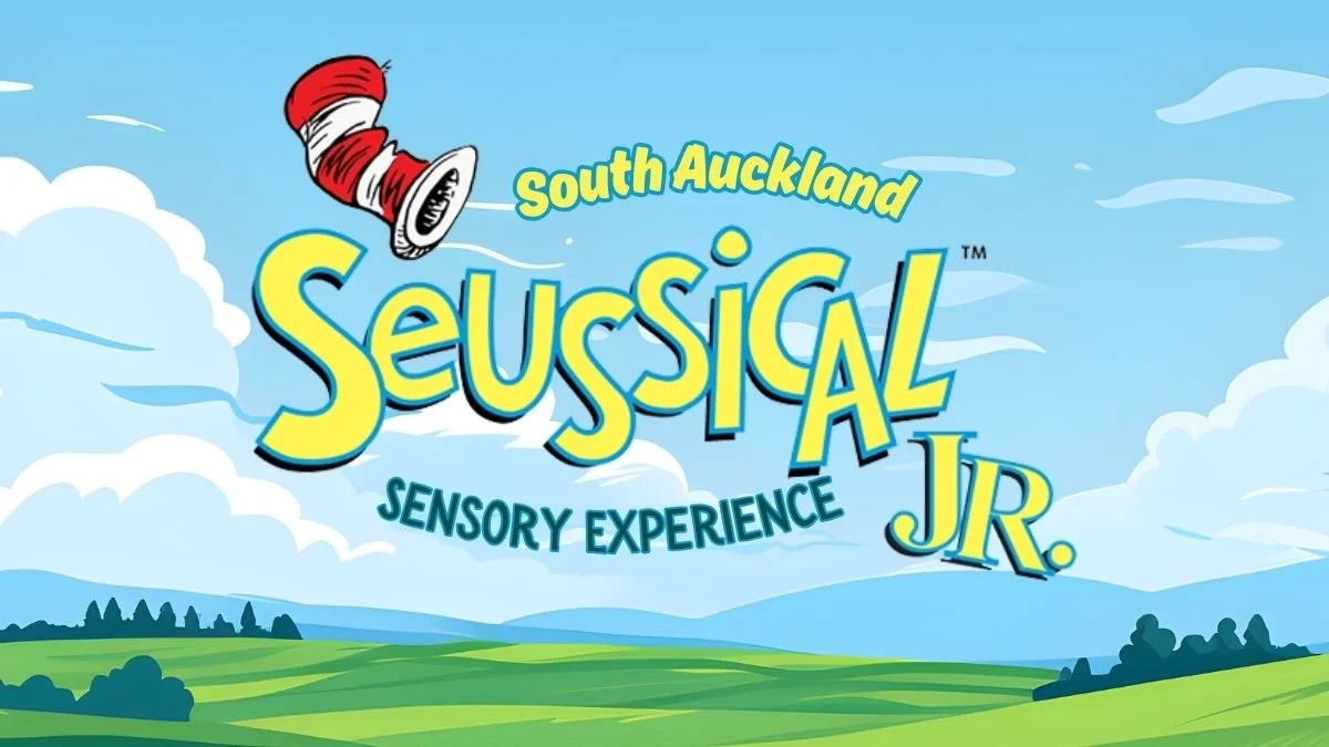 An image advertising Suessical JR the sensory experience from Glass Ceiling's South Auckland class
