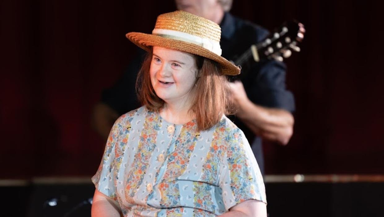 A photo of Emily - who attends Glas Ceiling's Adult Community Theatre class