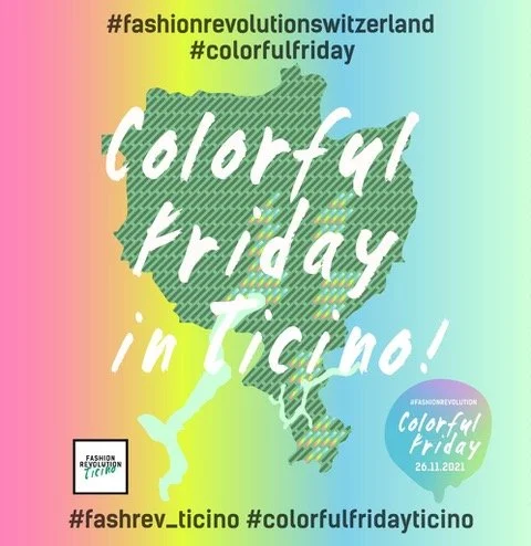 MA QUALE È IL VERO COSTO DEL BLACK FRIDAY? FASHION REVOLUTION propone il COLORFUL FRIDAY TUTTI POSSONO PARTECIPARE SUI SOCIAL