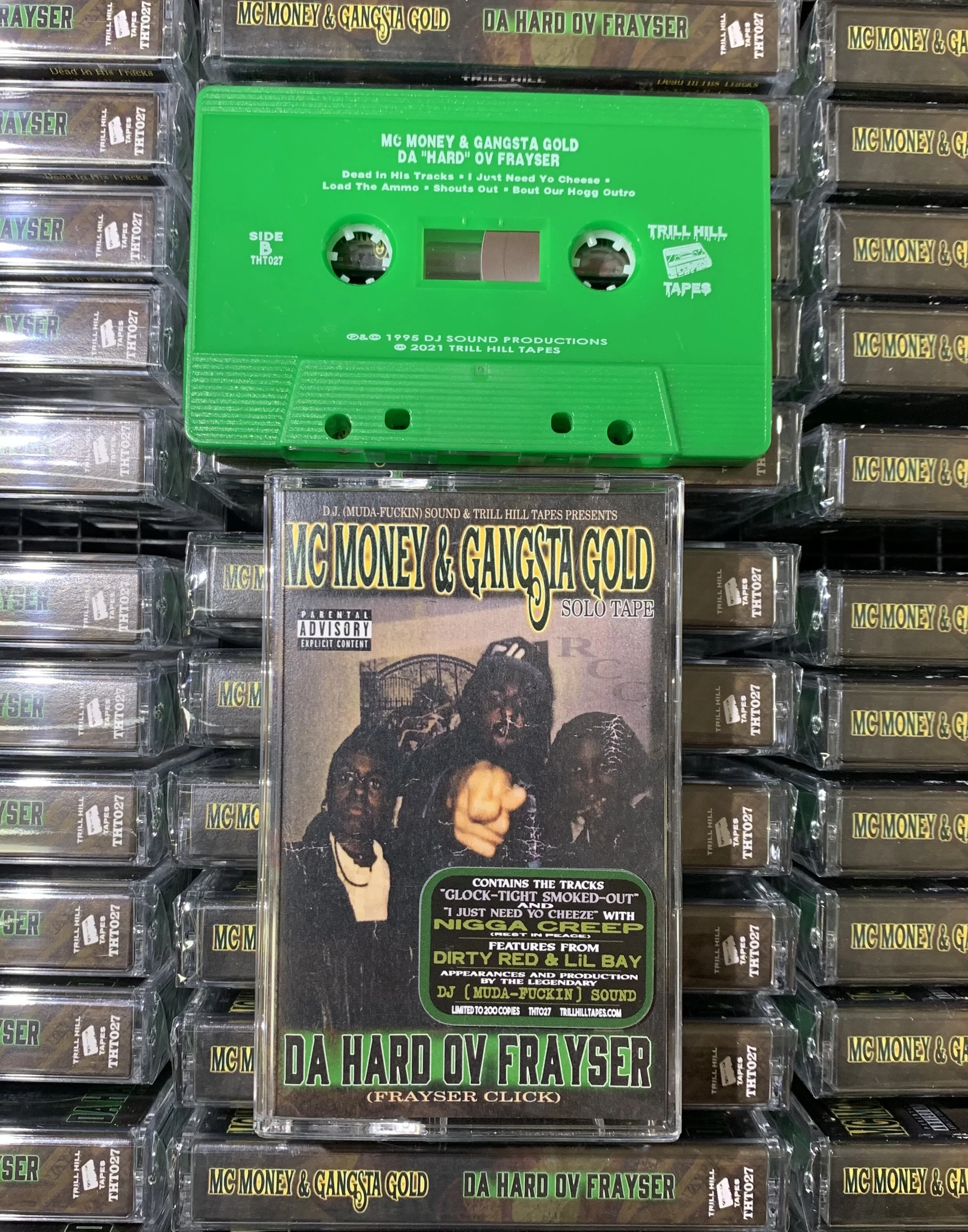 M.C. MONEY & GANGSTA GOLD - DA HARD OV FRAYSER - LIMITED CASSETTE RELEASE