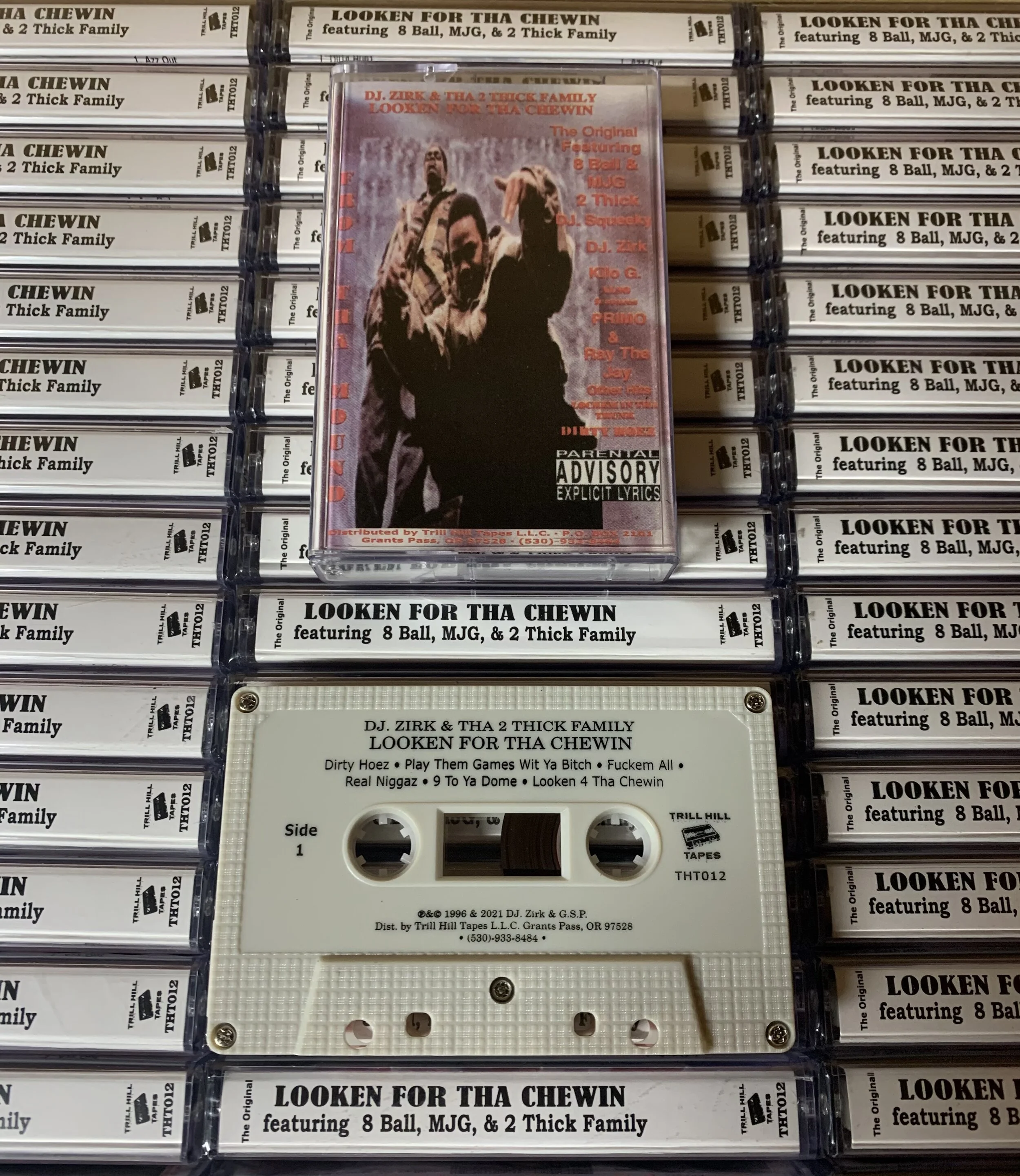 DJ ZIRK & THA 2 THICK FAMILY - LOOKEN FOR THA CHEWIN - LIMITED CASSETTE RELEASE