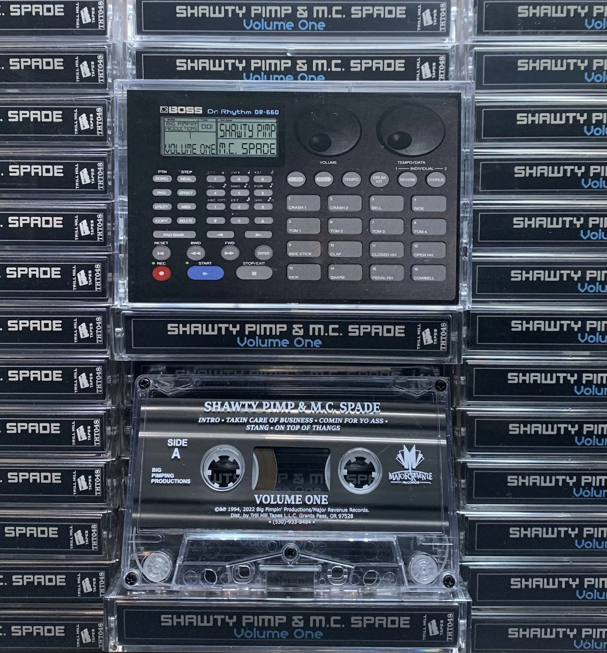 SHAWTY PIMP & M.C. SPADE - VOLUME ONE - LIMITED CASSETTE RELEASE