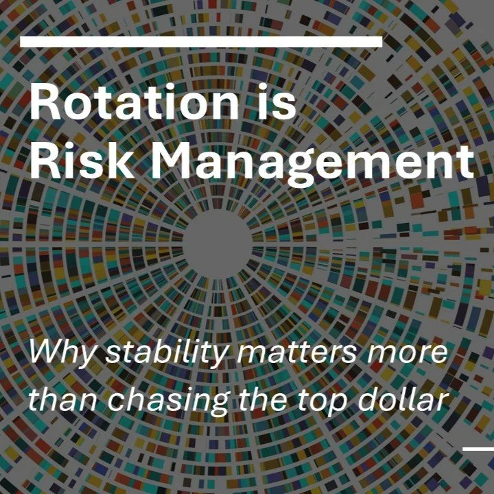 Rotation is Risk Management