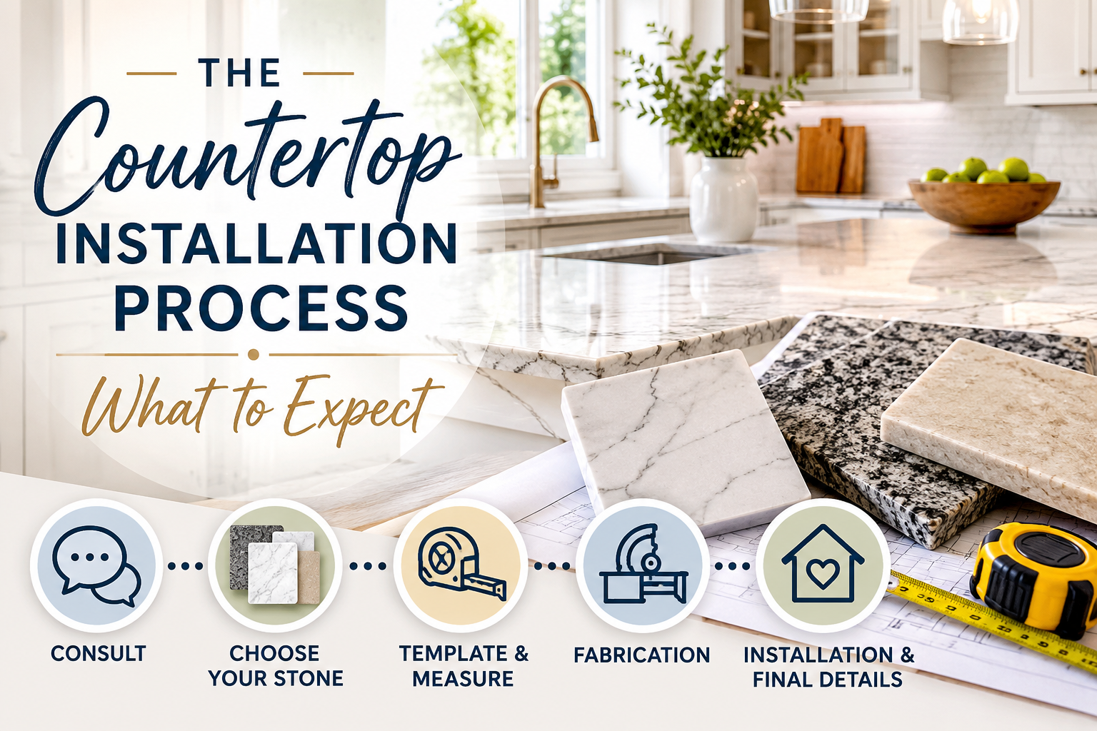 What to Expect During the Countertop Installation Process