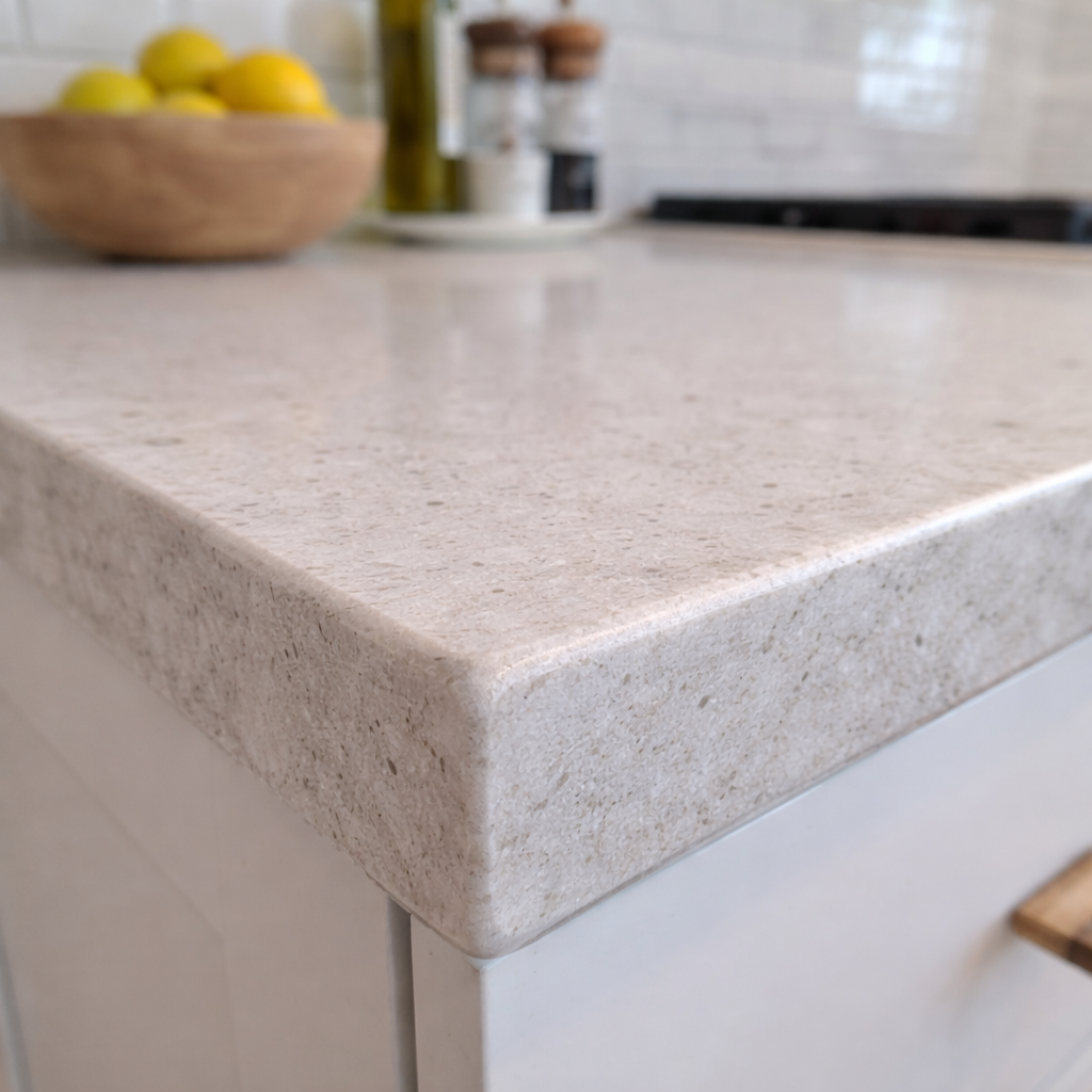 Stone Top Rough Edge Countertop Edge Profiles Explained | Bluffton & Hilton Head Kitchen ...