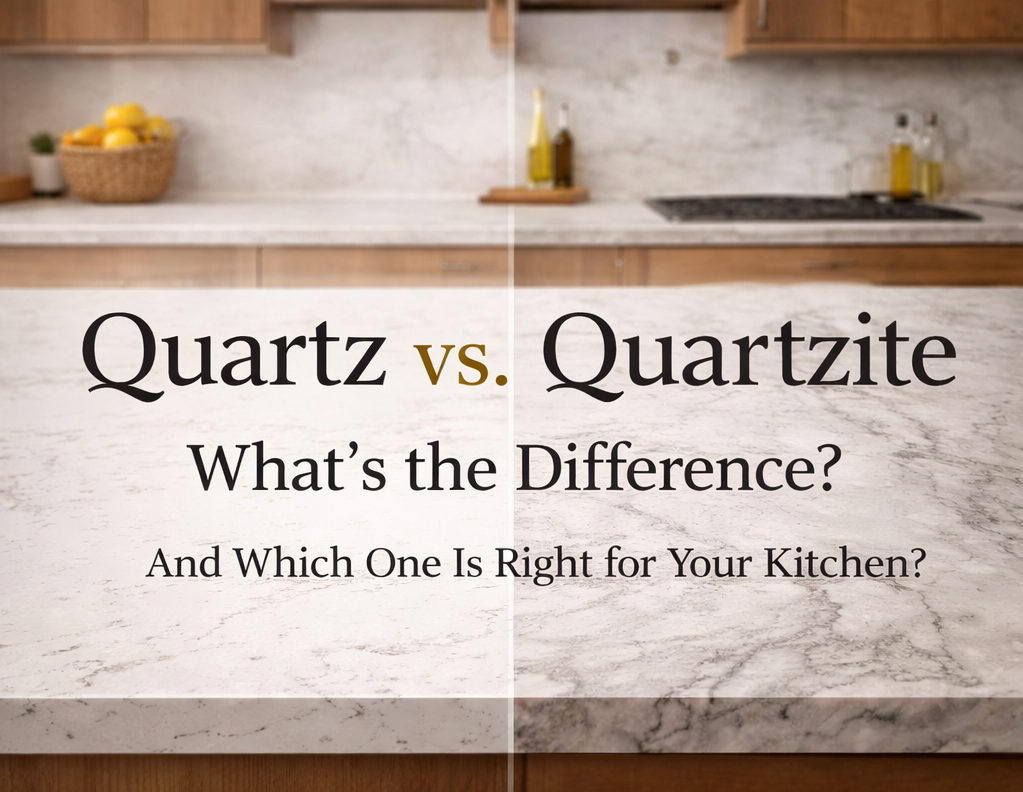 Quartz vs. Quartzite: What’s the Difference (and Which One Is Right for Your Kitchen)?