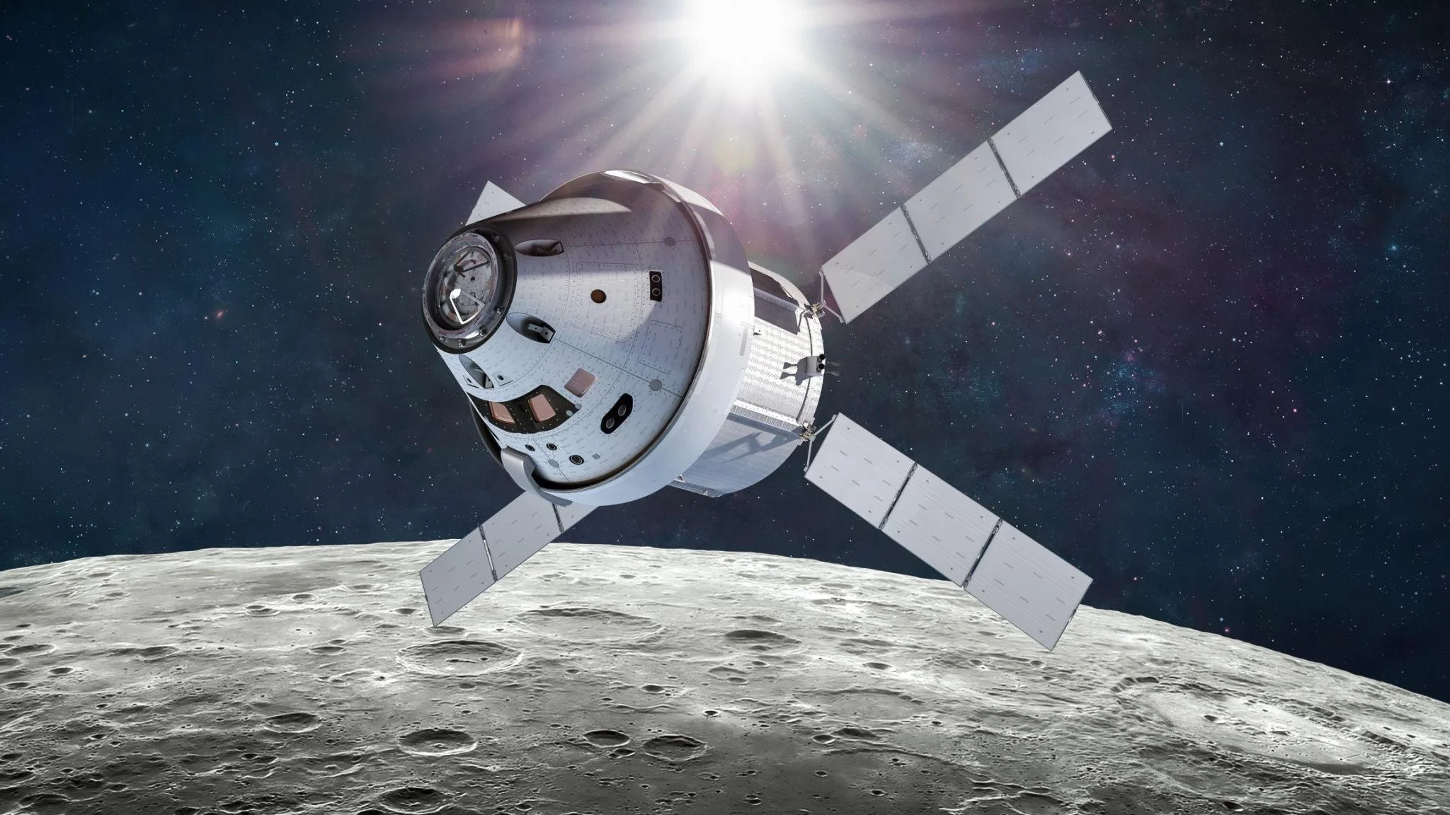Orion Spacecraft Near the Moon.jpeg