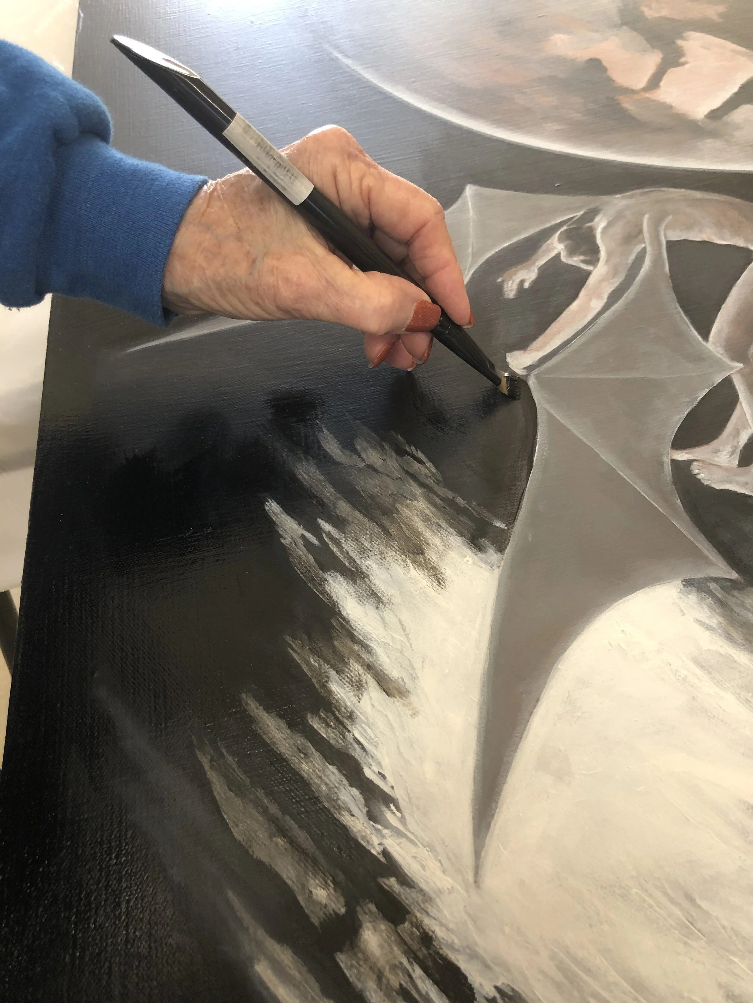 Lucifer Painting IMG 3730