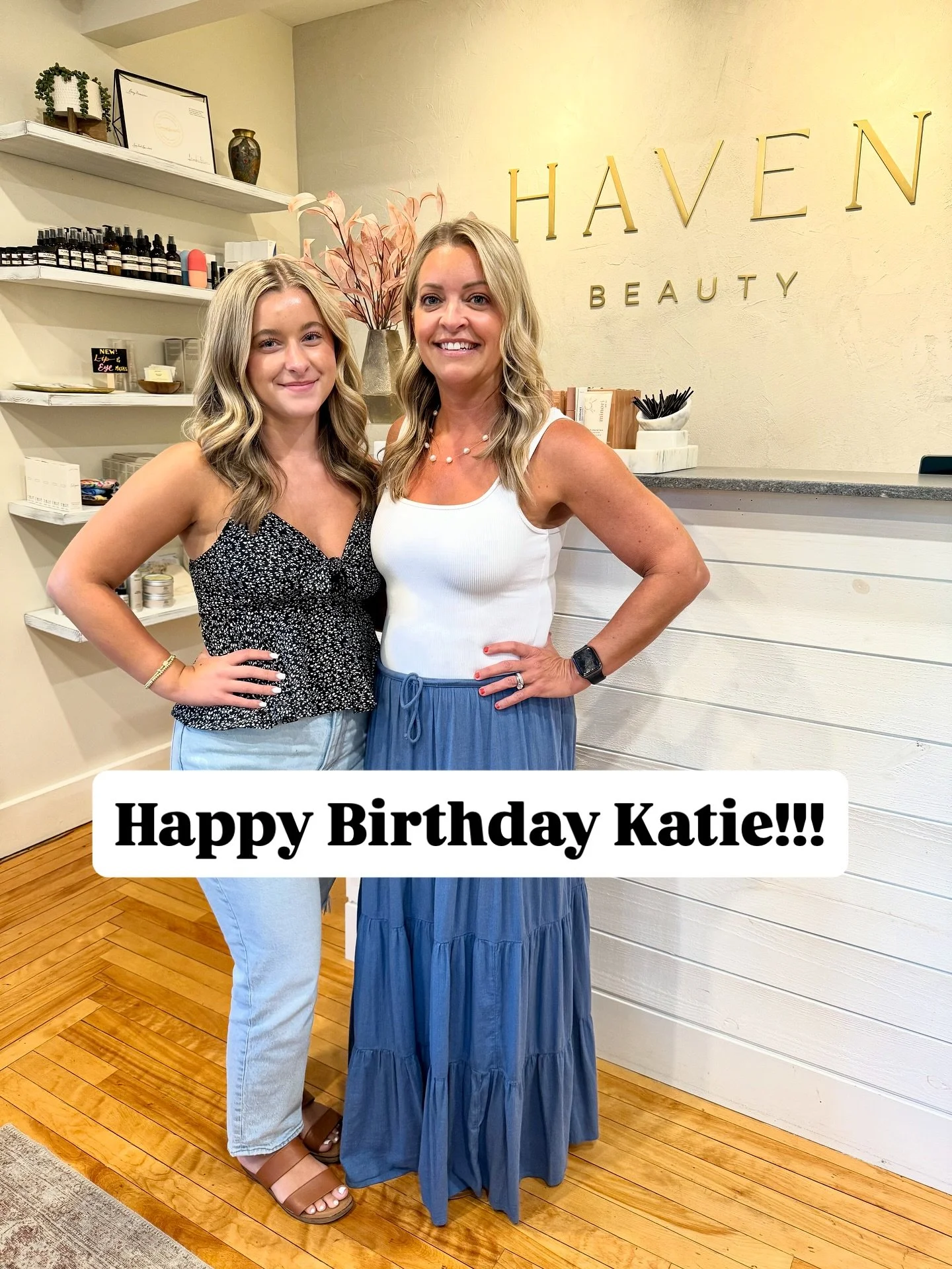 Happy Birthday Katie!!! 

Our OG at Haven who&rsquo;s been with us from day 1 &hearts;️ she lights up every room with her smile and energy and brings so much fun and laughter to our team! We wish you a very Happy  Birthday and many blessing this next
