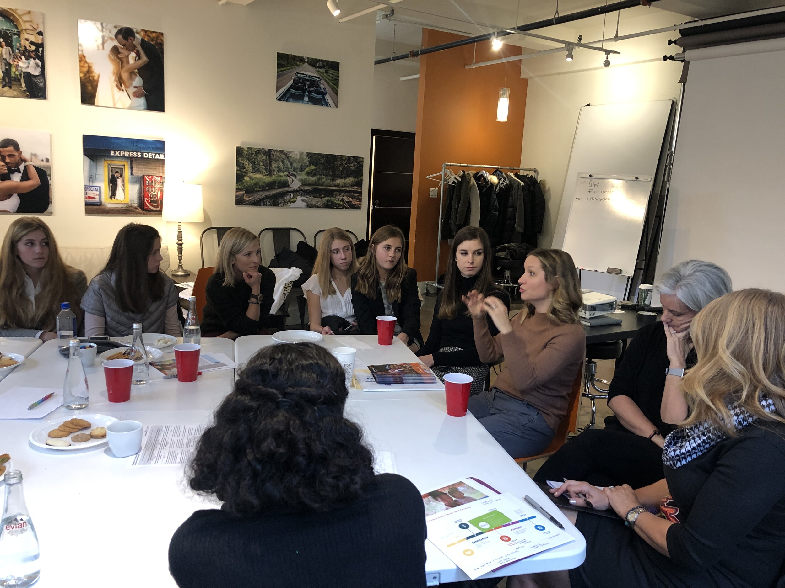  Strong Women Strong World Advisory Board with SWSW  next gen .  