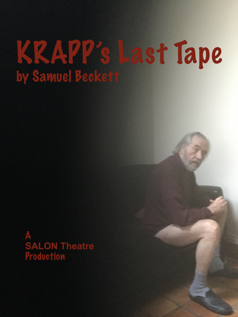 Jim Gaddard as Krapp in Krapp’s Last Tape by Samuel Beckett